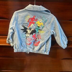 Primark DC Justice league light Jean jacket